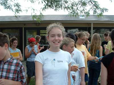 liz at the YAG summer academy