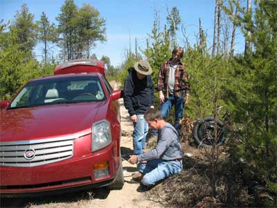 flat tire