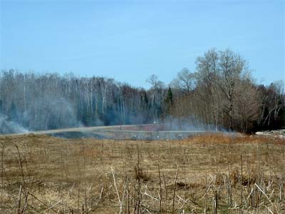 grass fire