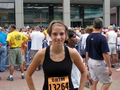 janet at race
