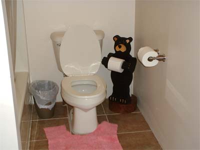 toilet paper bear