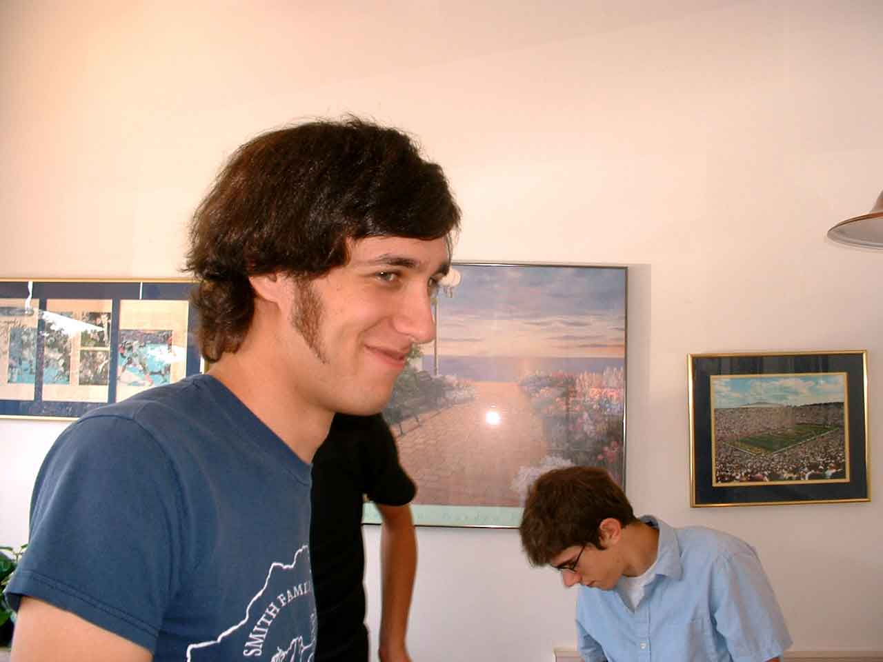 adam and al at benny's