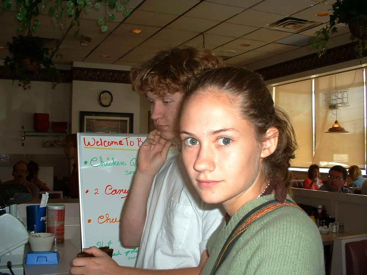 steve and jess at benny's