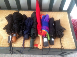 umbrellas